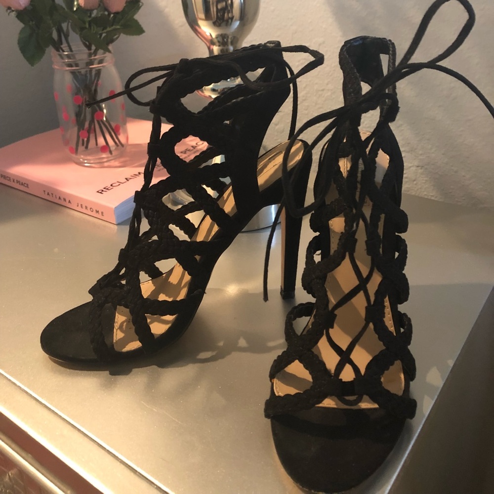 Black heels